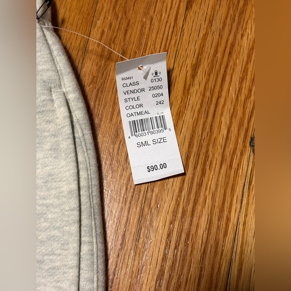 Fear of God Essentials Oatmeal Sweatpants size: Small NWT - Picture 2 of 3